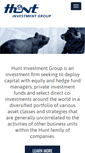 Mobile Screenshot of huntinvestmentgroup.com
